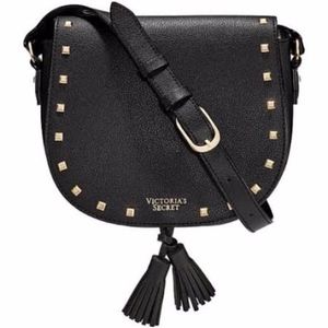 NEW Victoria's Secret | Black Stud Crossbody bag